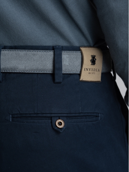 Pantalón de hombre en tejido Broken Twill de tacto cálido