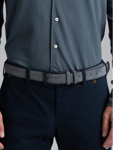 Pantalón de hombre en tejido Broken Twill de tacto cálido