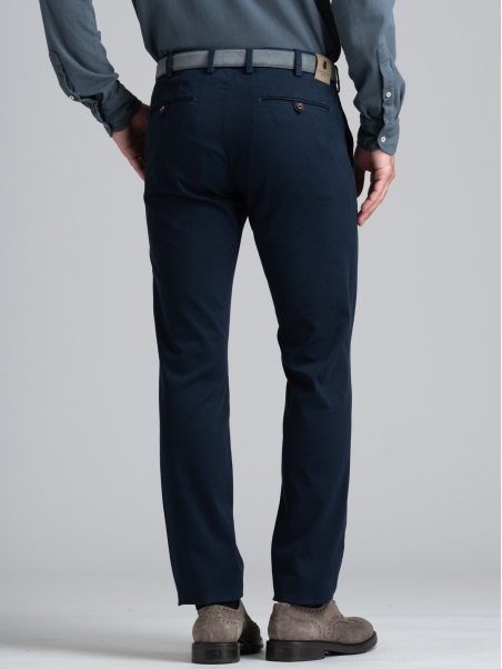 Pantalón de hombre en tejido Broken Twill de tacto cálido