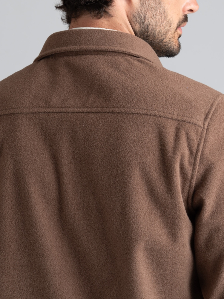 Camisa de paño para hombre