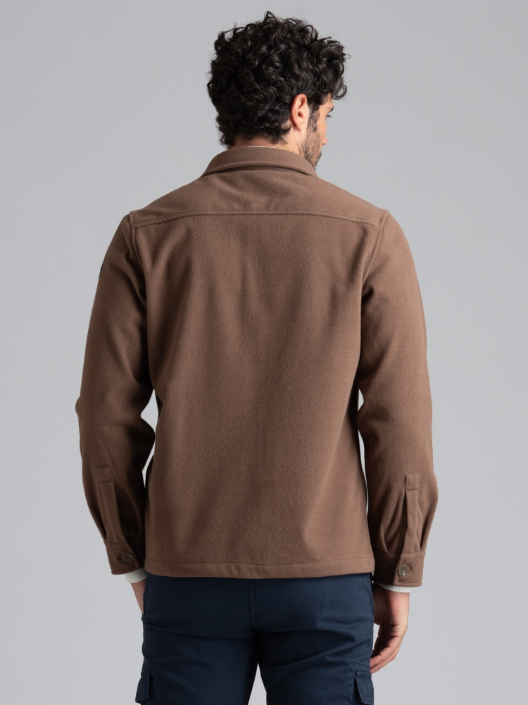 Camisa de paño para hombre