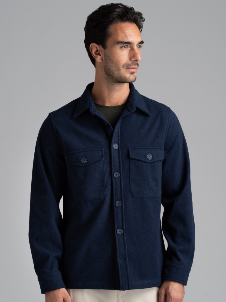 Camisa de paño para hombre