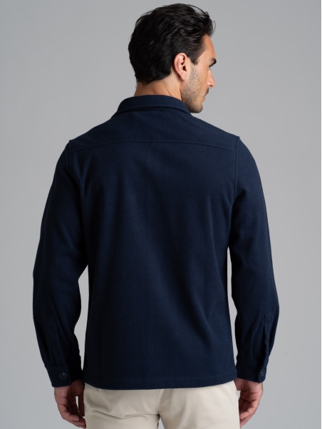 Camisa de paño para hombre