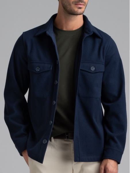 Camisa de paño para hombre