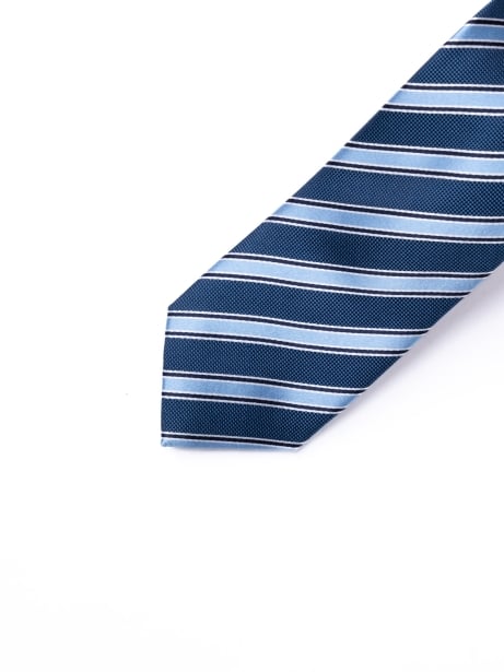 Corbata de seda Regimental para hombre