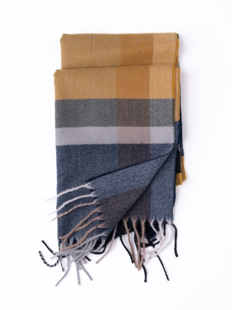 Pañuelo de espiga para hombre con diseño de madrás