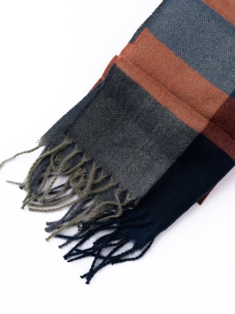 Pañuelo de espiga para hombre con diseño maxi madrás 2