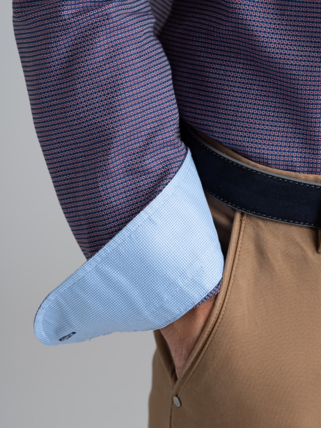 Pantalón chino de hombre America pocket en tejido diagonal 2