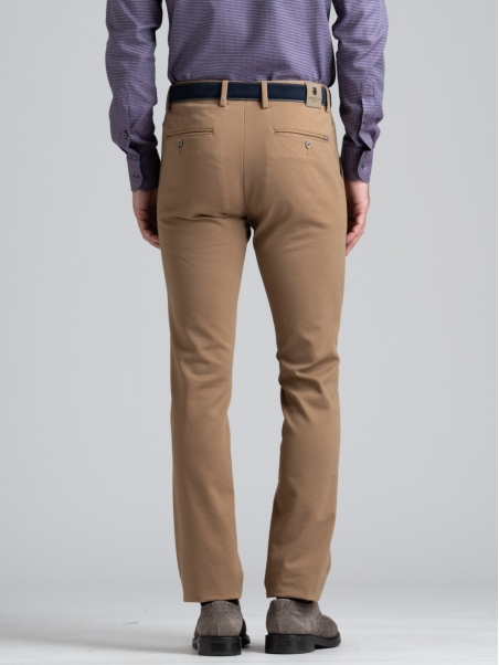 Pantalón chino de hombre America pocket en tejido diagonal