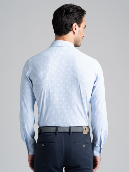 Pantalón chino de hombre America pocket en tejido diagonal
