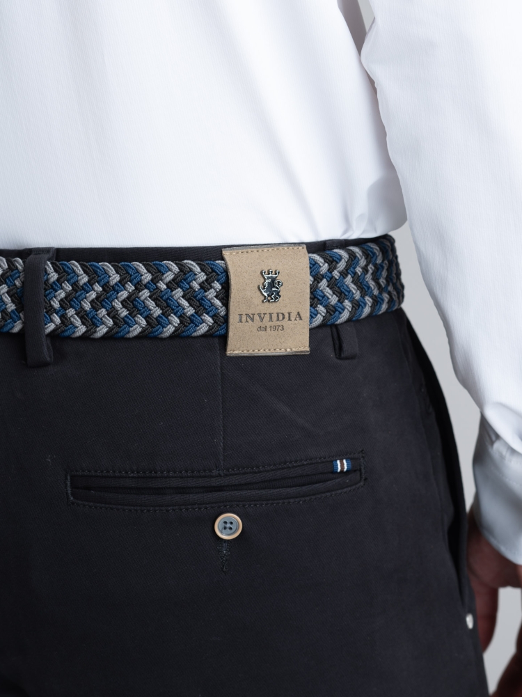 Pantalón chino de hombre America pocket en tejido diagonal