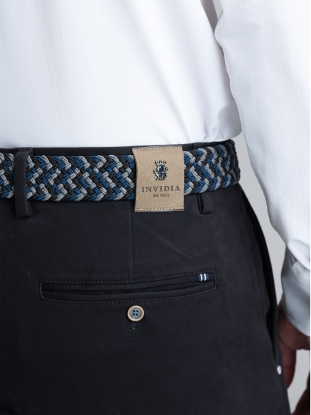 Pantalón chino de hombre America pocket en tejido diagonal