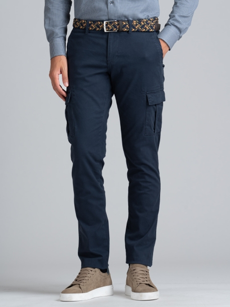 Pantalones cargo hombre America pocket plain