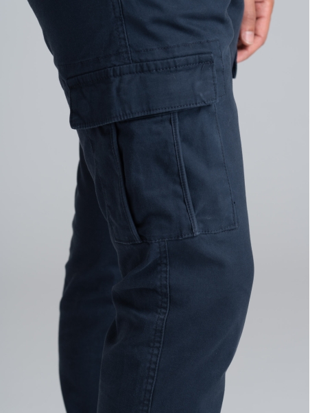 Pantalones cargo hombre America pocket plain