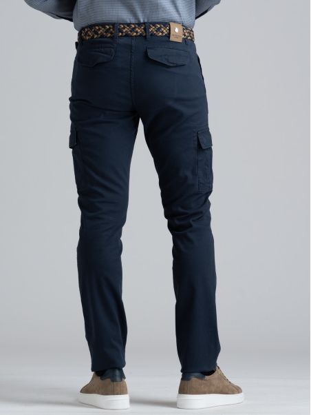 Pantalones cargo hombre America pocket plain