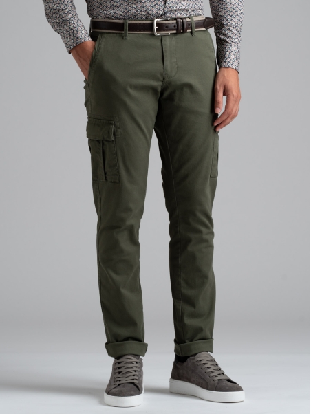 Pantalones cargo hombre America pocket plain