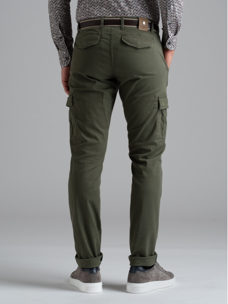 Pantalones cargo hombre America pocket plain