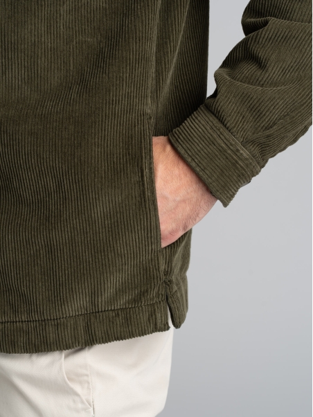 Terciopelo sobre camisa 500 rayas