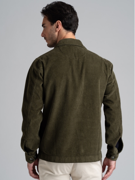Terciopelo sobre camisa 500 rayas