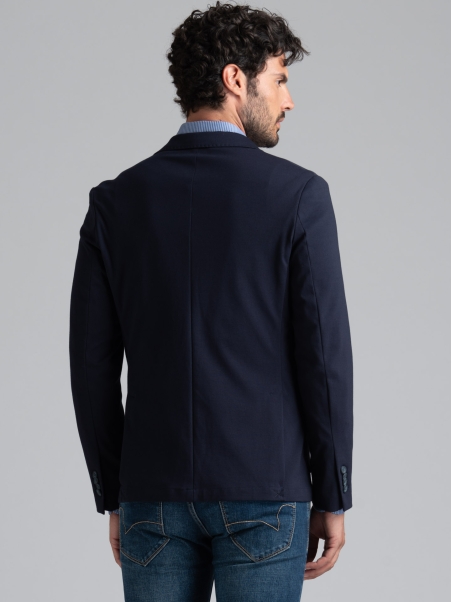 Chaqueta sin forro para hombre en Punto Milano Jersey
