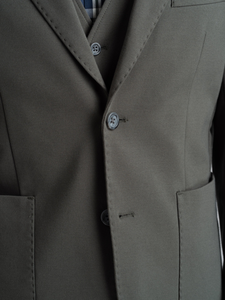 Chaqueta sin forro para hombre en Punto Milano Jersey