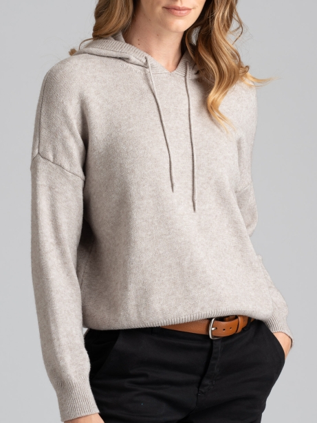 Camiseta de mujer con capucha