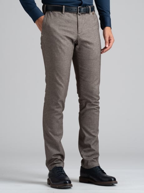 Pantalón chino de raya diplomática para hombre
