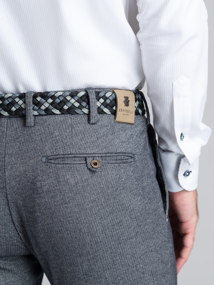Pantalón chino de raya diplomática para hombre