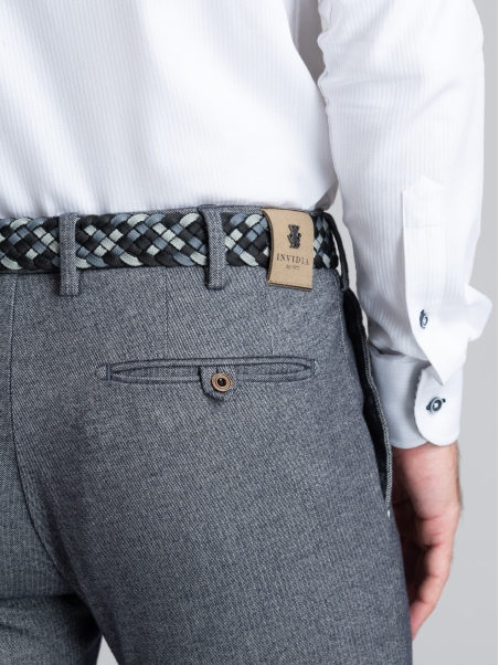 Pantalón chino de raya diplomática para hombre