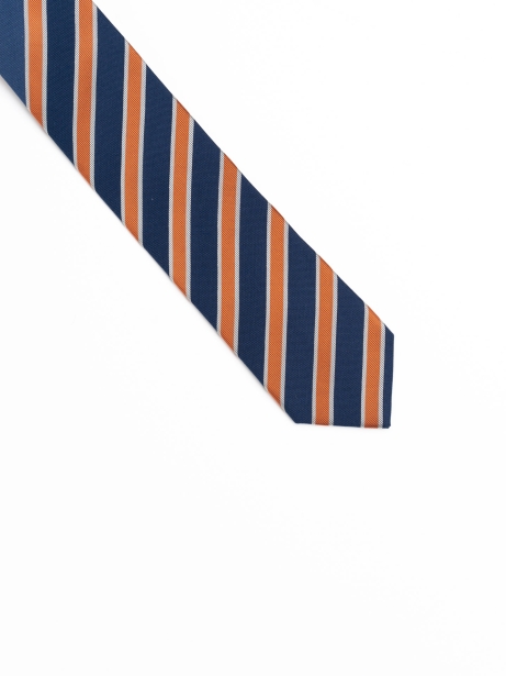 Corbata de seda a rayas del regimiento 2