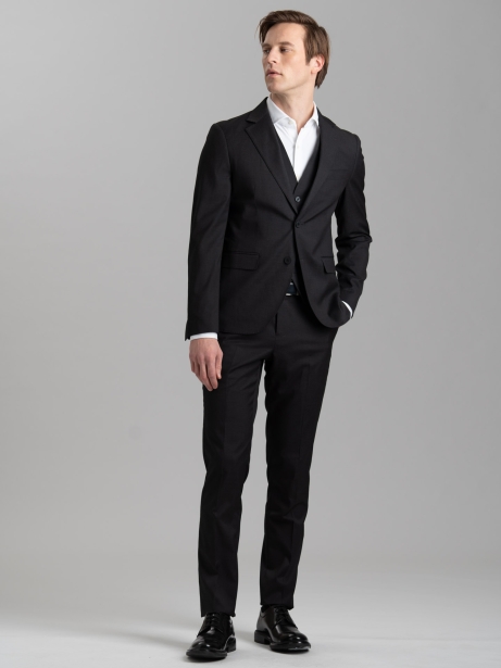 Vestido ligero de microtejido de poliviscosa