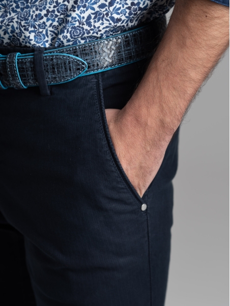 Pantalón chino hombre espiga bolsillo América