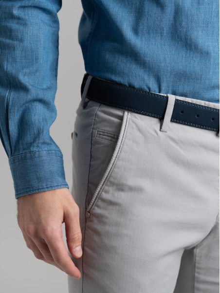 Pantalón chino hombre espiga bolsillo América