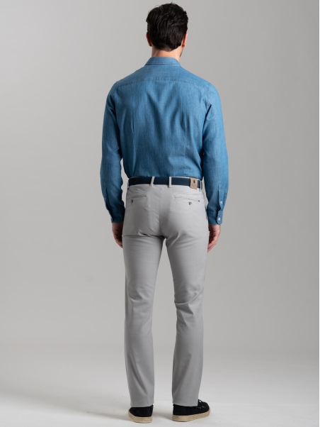 Pantalón chino hombre espiga bolsillo América