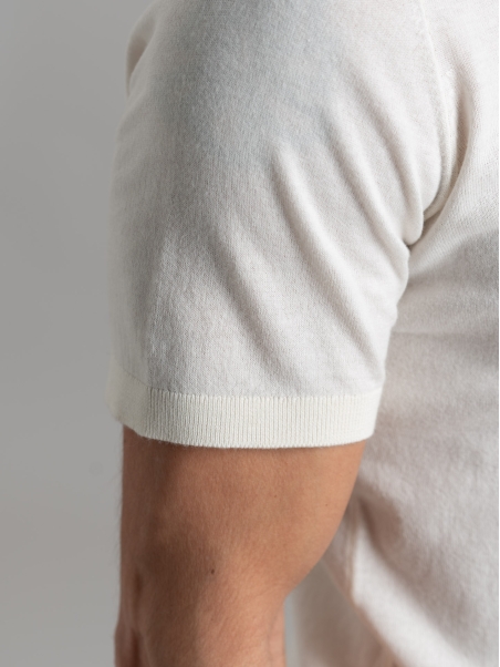 T-shirt uomo in maglia calata di cotone