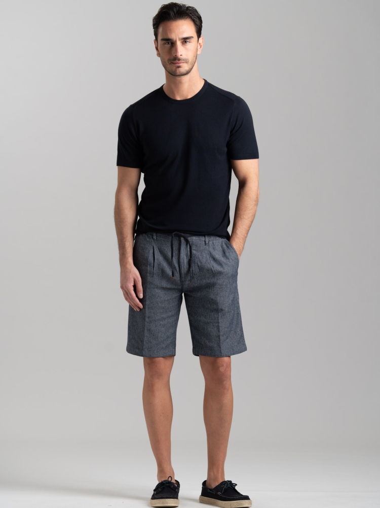 T-shirt uomo in maglia calata di cotone