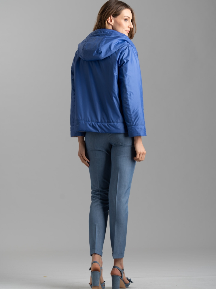 Chaqueta reversible para mujer de 100 g con capucha