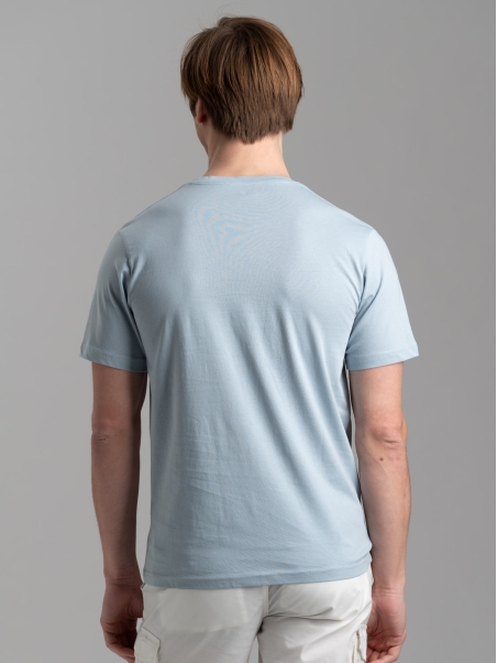 Camiseta de hombre con serigrafía "Saint Tropez
