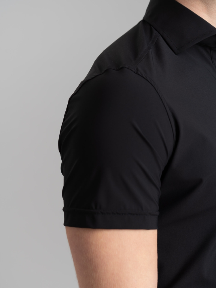 Camicia polo uomo TECNO tinta unita a mezza manica