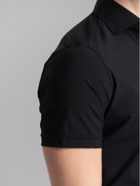 Camicia polo uomo TECNO tinta unita a mezza manica