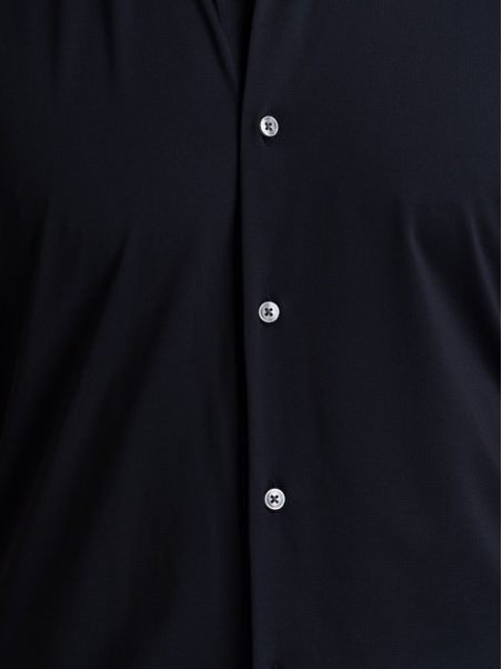 Camicia uomo TECNO tinta unita a mezza manica