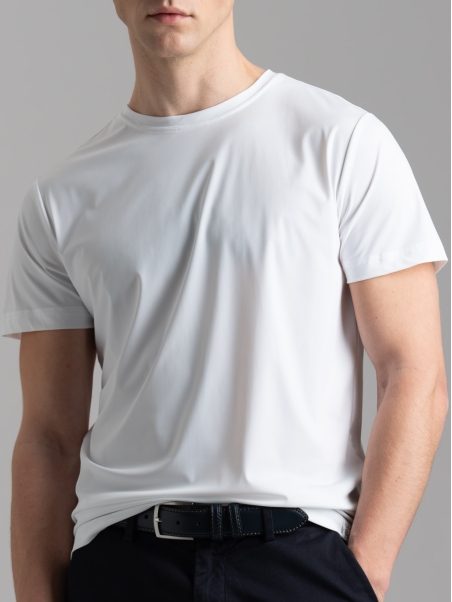 T-shirt uomo TECNO traspirante a mezza manica