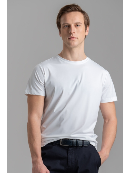 T-shirt uomo TECNO traspirante a mezza manica