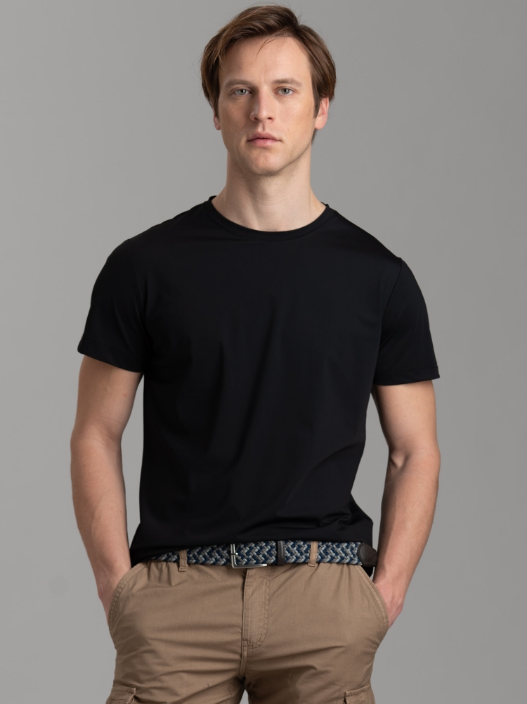 T-shirt uomo TECNO traspirante a mezza manica