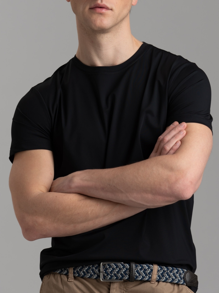 T-shirt uomo TECNO traspirante a mezza manica