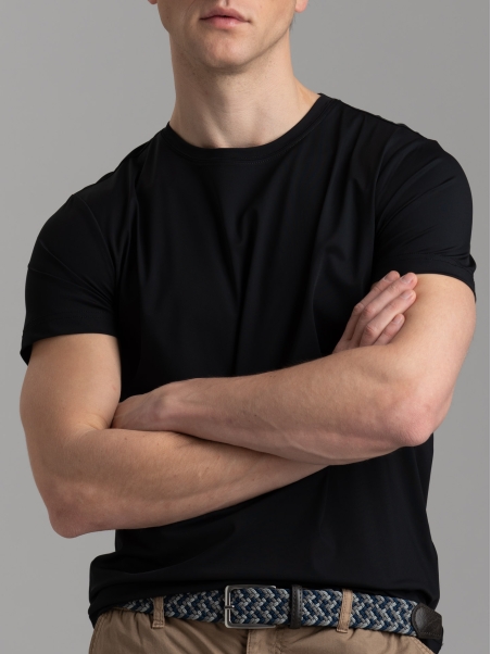 T-shirt uomo TECNO traspirante a mezza manica