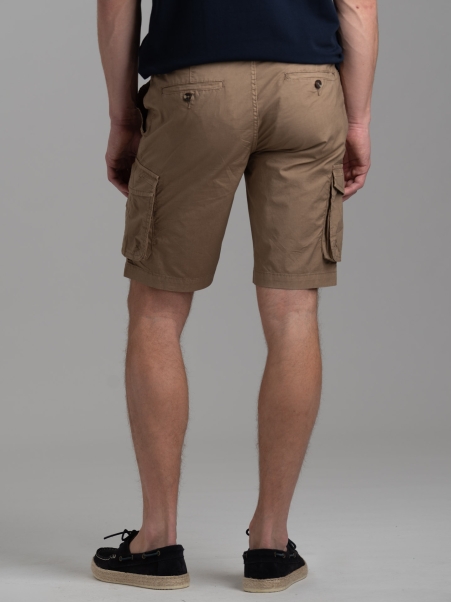 Bermuda uomo cargo in popeline stretch super light