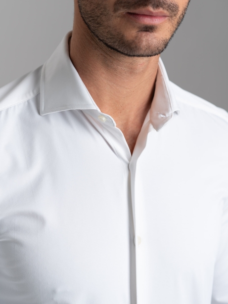 Camicia uomo TECNO armaturata bianca 2