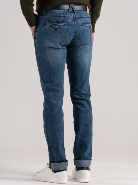 Jeans uomo tasca America lavaggio chiaro 2