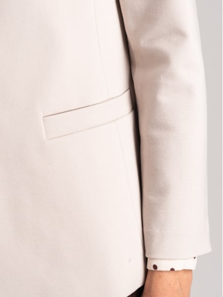 Chaqueta de mujer en tejido elástico de punto Milano